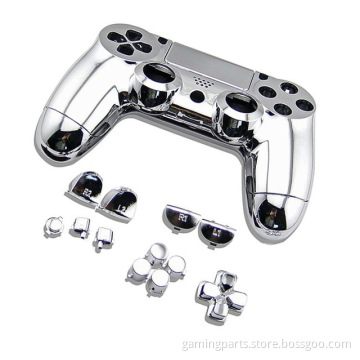 PS4 Wireless Controller Metal Cover Case with Button Complete